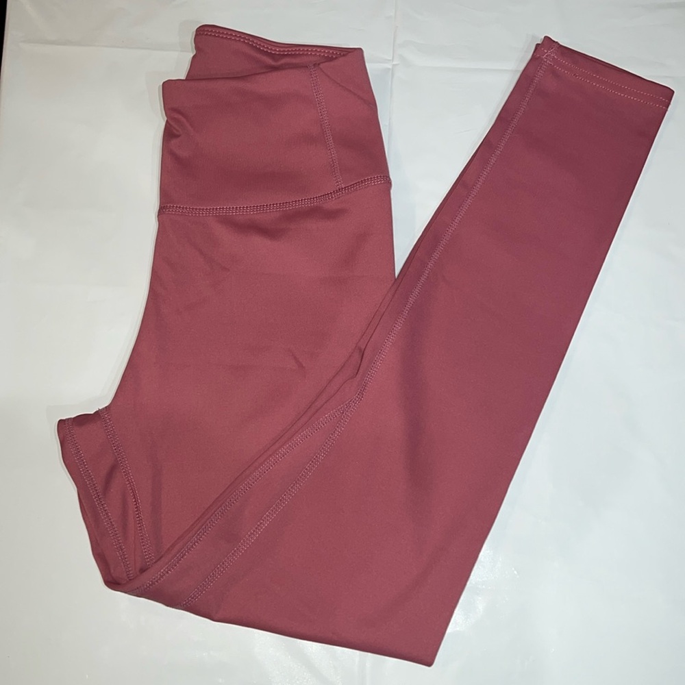 Women’s pink workout leggings skinny